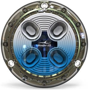 BlueFin LED - Piranha P4 SM Dual Colour White/Blue - Bronze Base